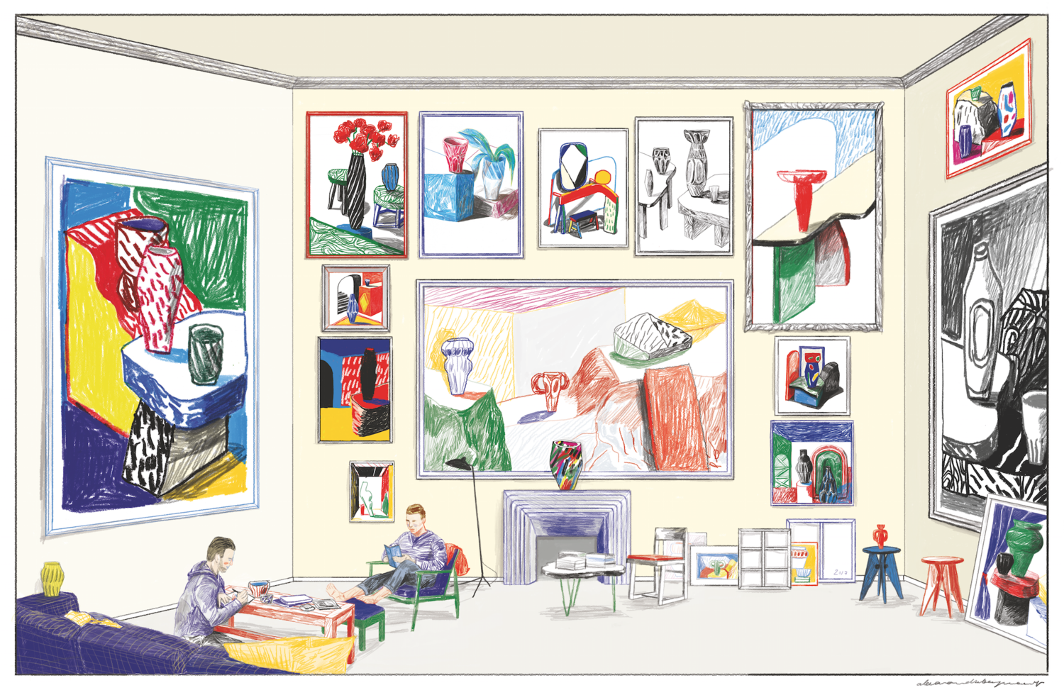 ↑ Une illustration de Alexandre Benjamin Navet