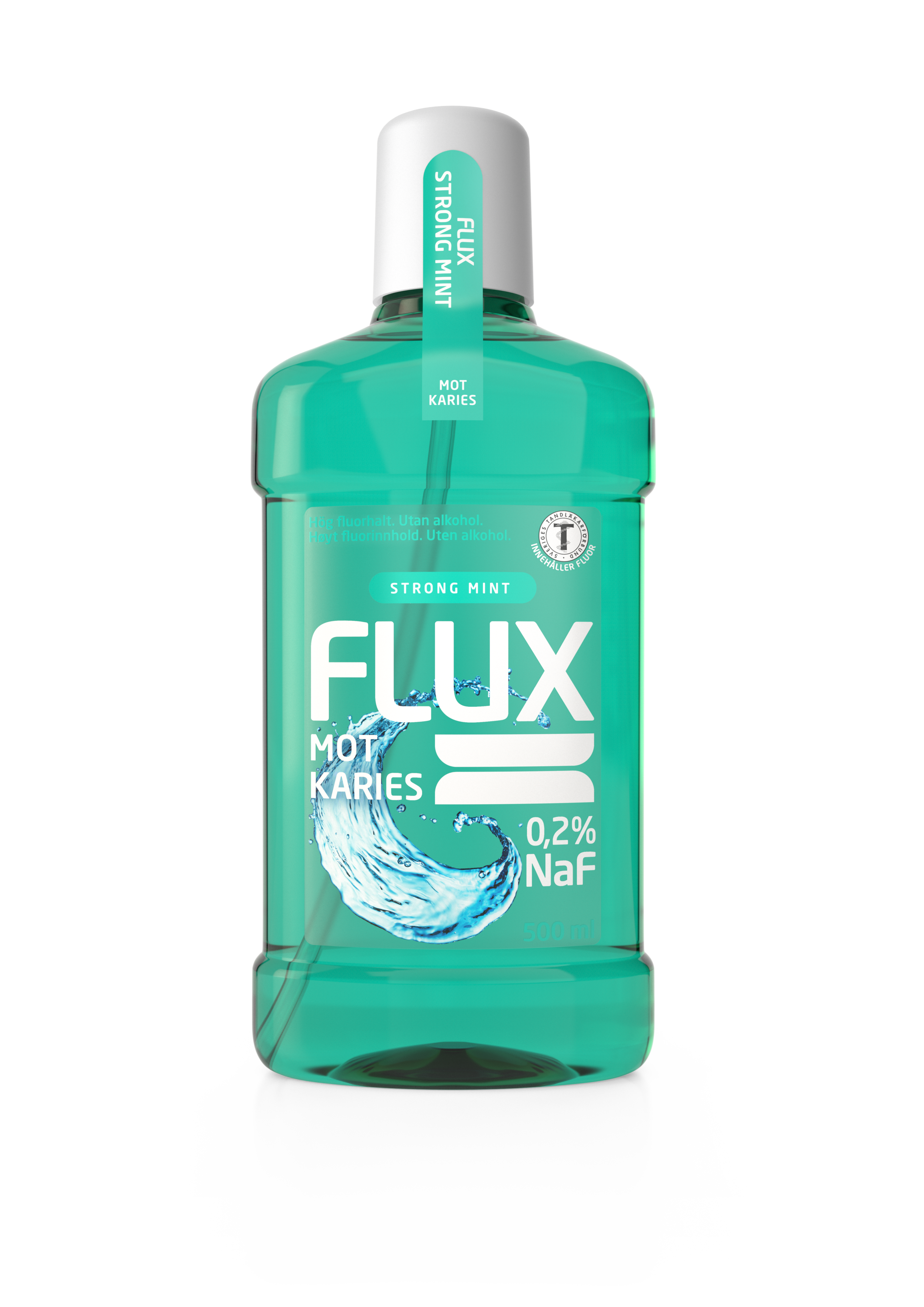 Flux 500ml Strong Mint Front A3.png