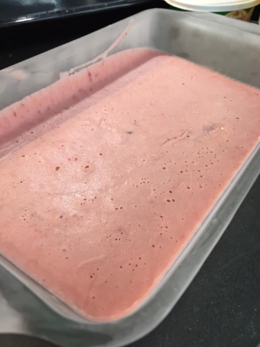 It's ready to scoop!