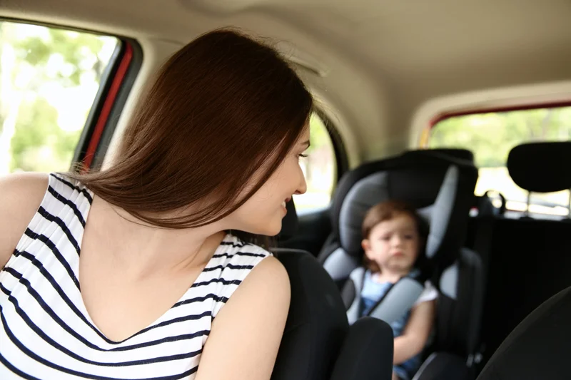 Driving with a crying baby!