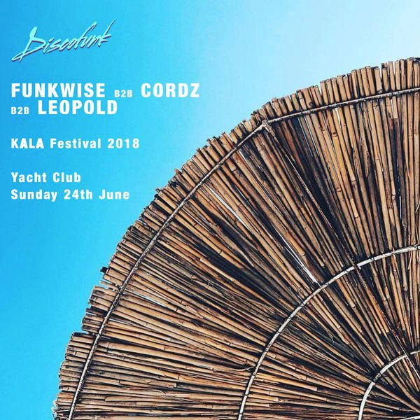 Discofunk takeover at the Yacht Club, Kala Festival 2018 b2b Cordz & Leopold