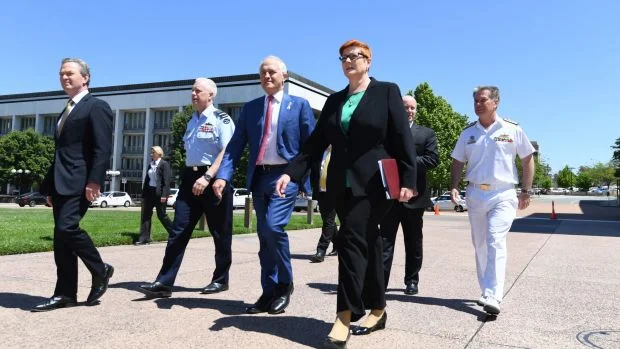 Turnbull and his national security team are emphasising greater self-reliance. Photo: AAP