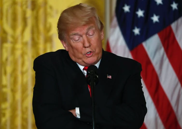 … although it is a little bit about Donald Trump. Reuters/Jonathan Ernst