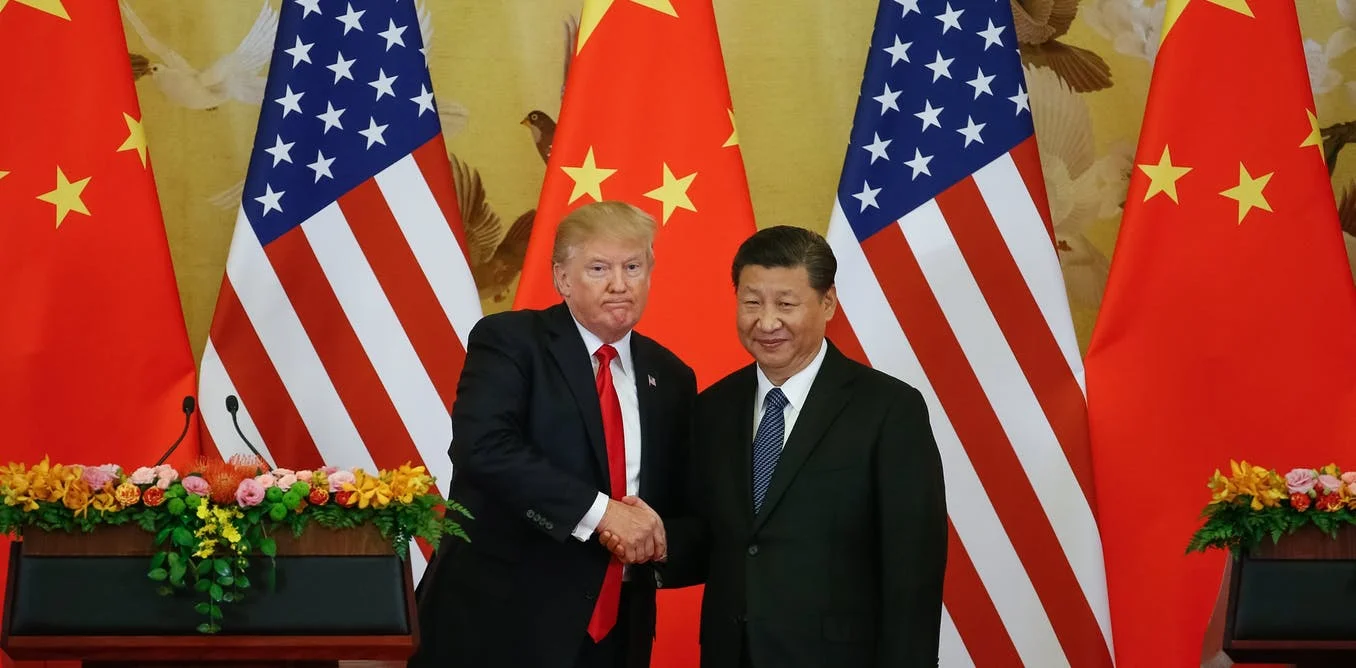 US President Donald Trump and Chinese President Xi Jinping are set to meet again at the G20 in Buenos Aires, at a pivotal moment in world economic history. AAP/EPA/Roman Pilipey