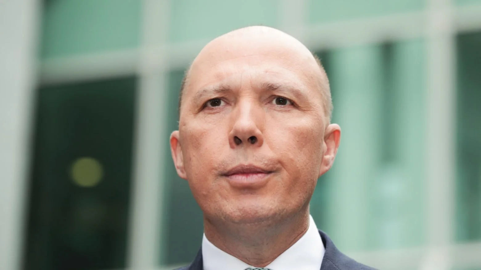 Peter Dutton during the leadership contest.Credit: Alex Ellinghausen