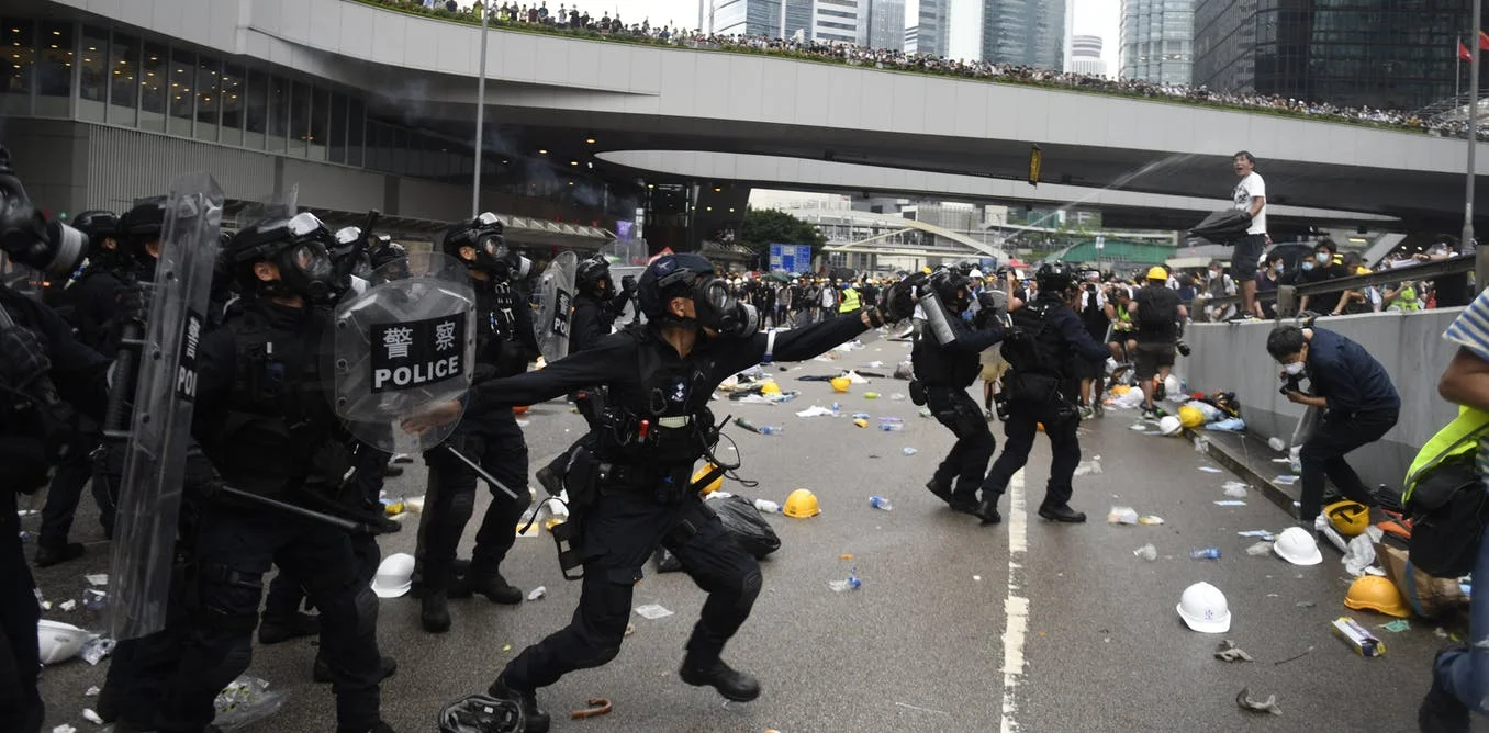 Mass pro-democracy demonstrations over recent days have underscored the fact that Hong Kong residents are fearful of creeping mainland control. AAP/EPA/Vernon Yuen