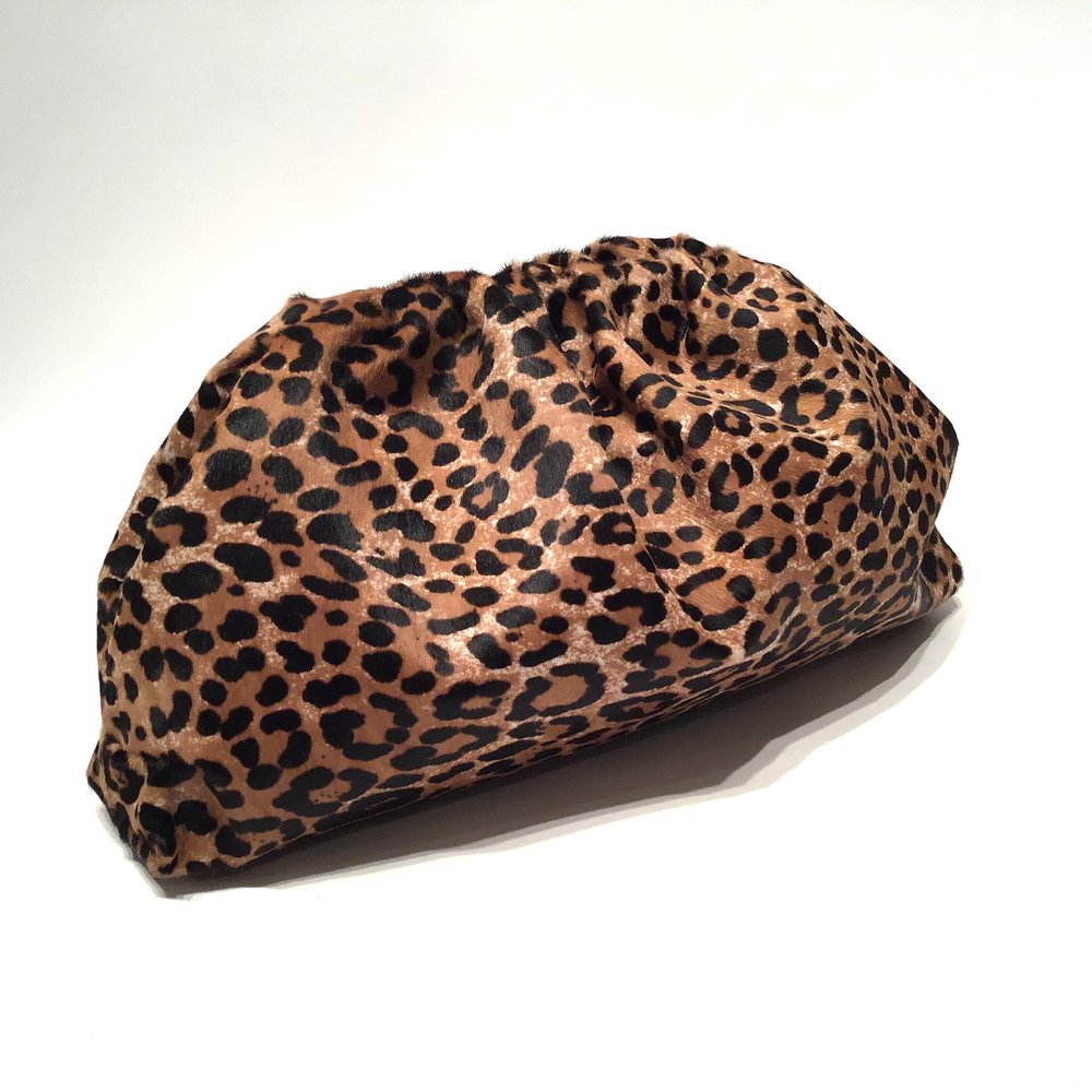 Animal Print Cowhide Maxi Clutch Bag — Forme Animal Print Cowhide Maxi Clutch Bag — Forme
