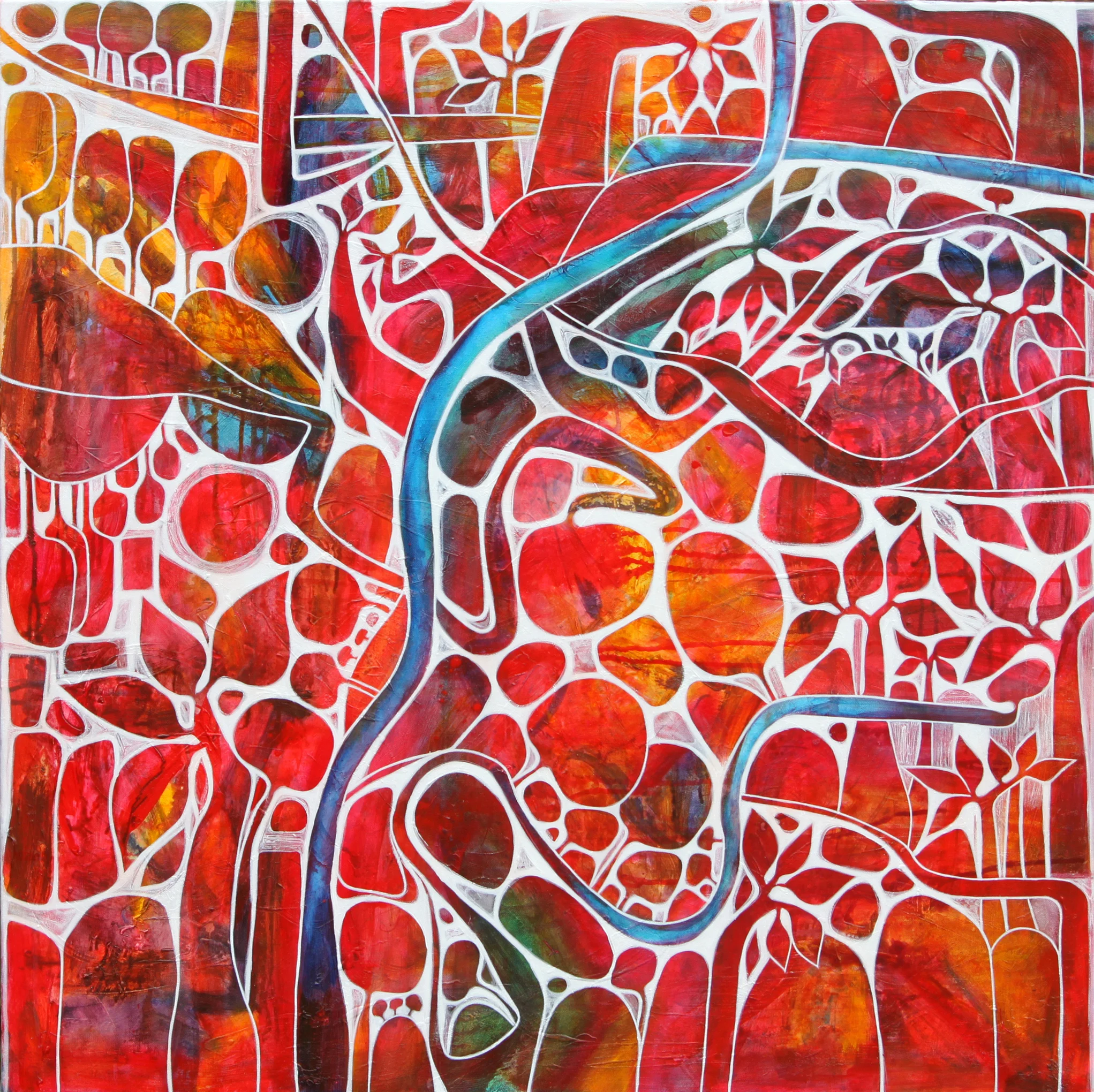 Connection 102cm x 102cm
