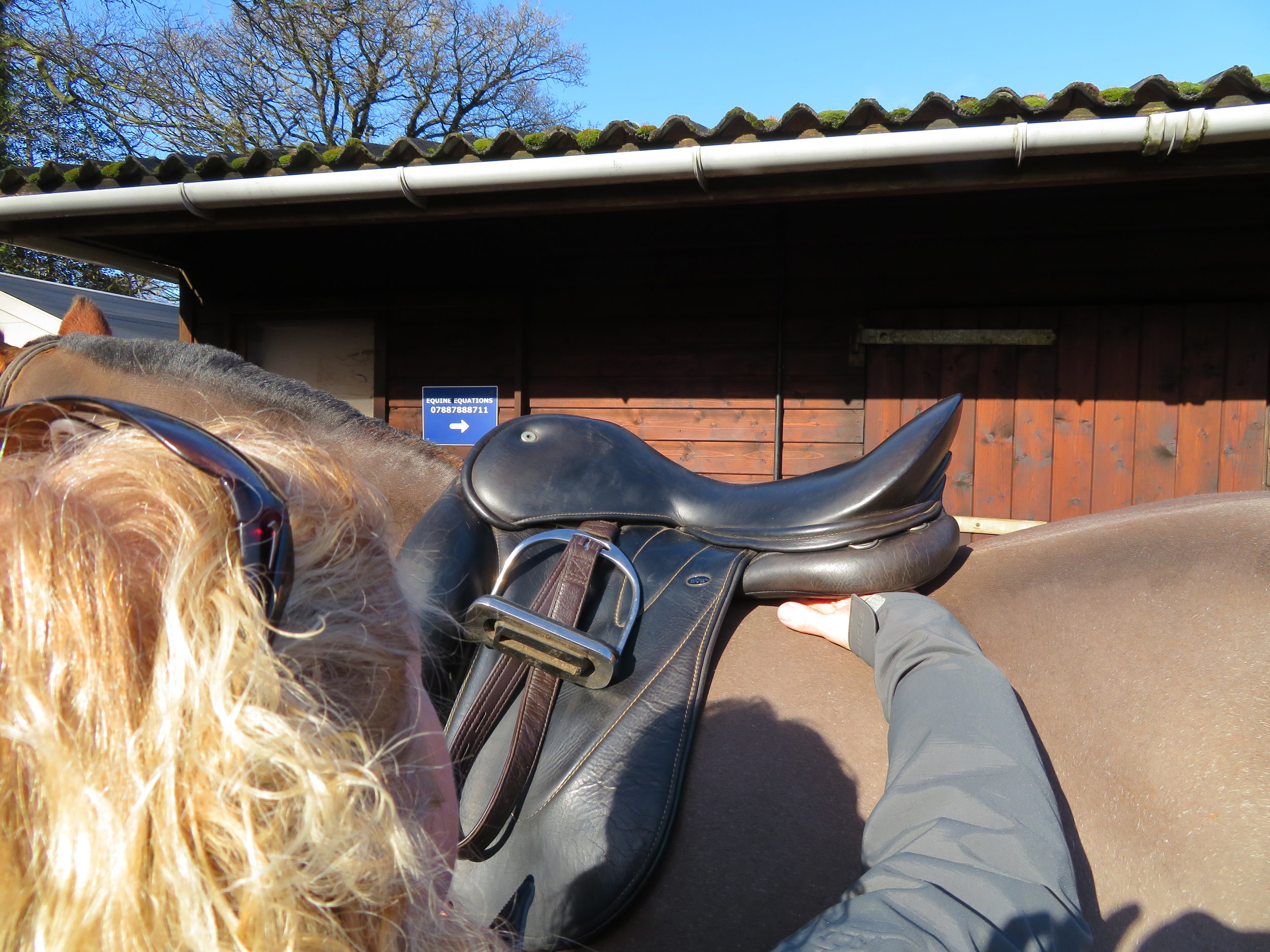 Checking the fit of your Wow saddle