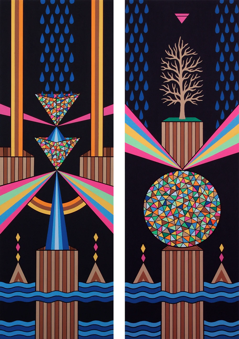 'Cosmic Filtration' and 'The Sacred Earth'
