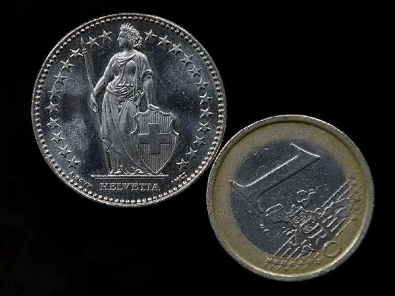 L’euro dominera de plus en plus le franc suisse cette année