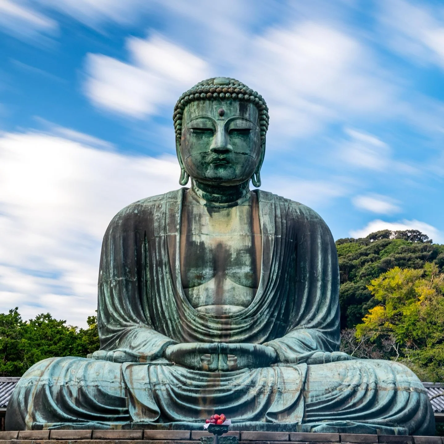 Still Buddha, Long Exposure

📍 Kamakura, Japan
Thirty seconds of wind-drawn clouds circle the Great Buddha of Kamakura, yet he remains unmoved.

Follow @lensofamit for more of my photography.

#Kamakura #GreatBuddha #Daibutsu #KamakuraDaibutsu #Koto