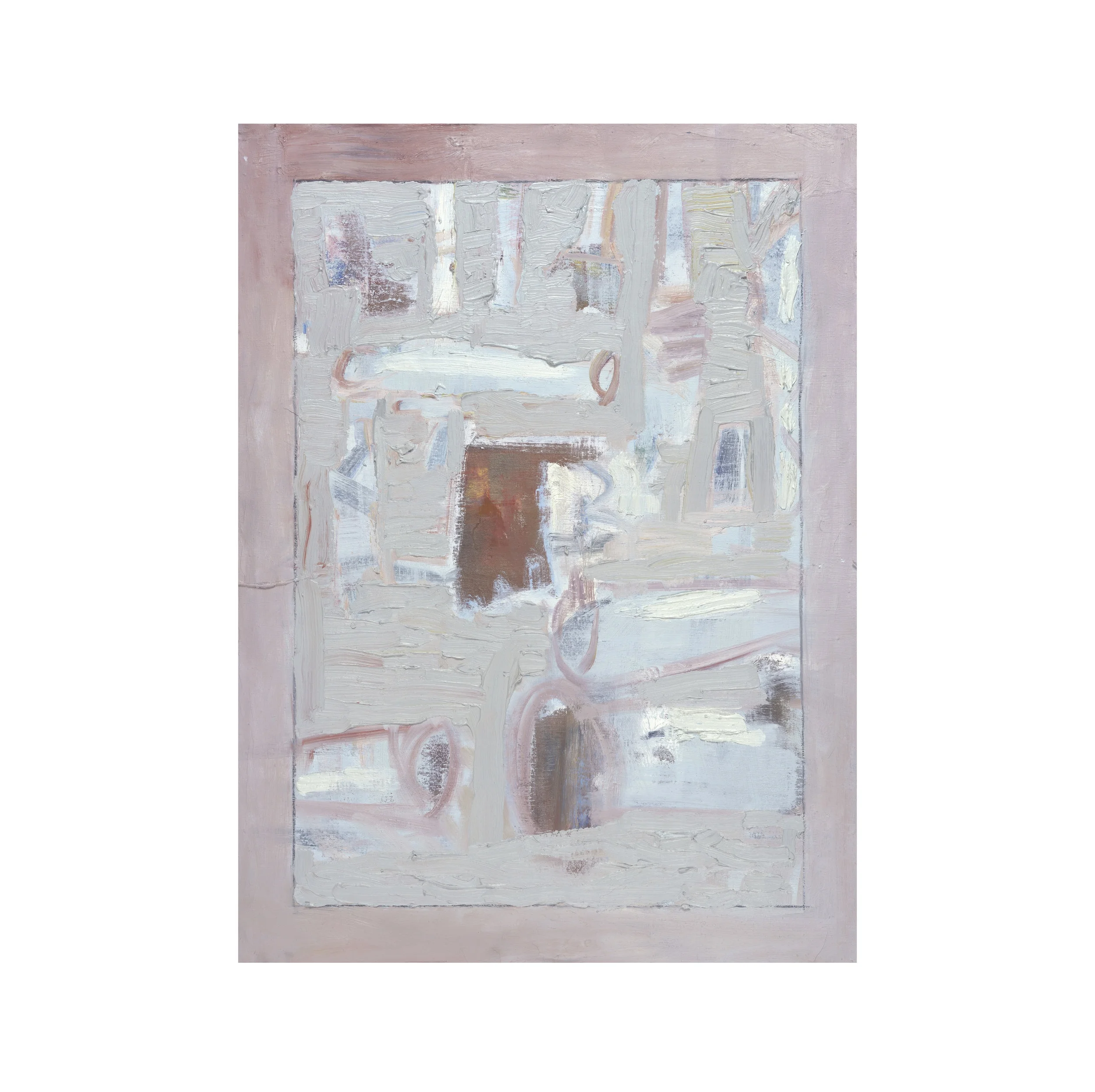 Cut Trees , 2016, oil on canvas, 30” x 22 ½” Available