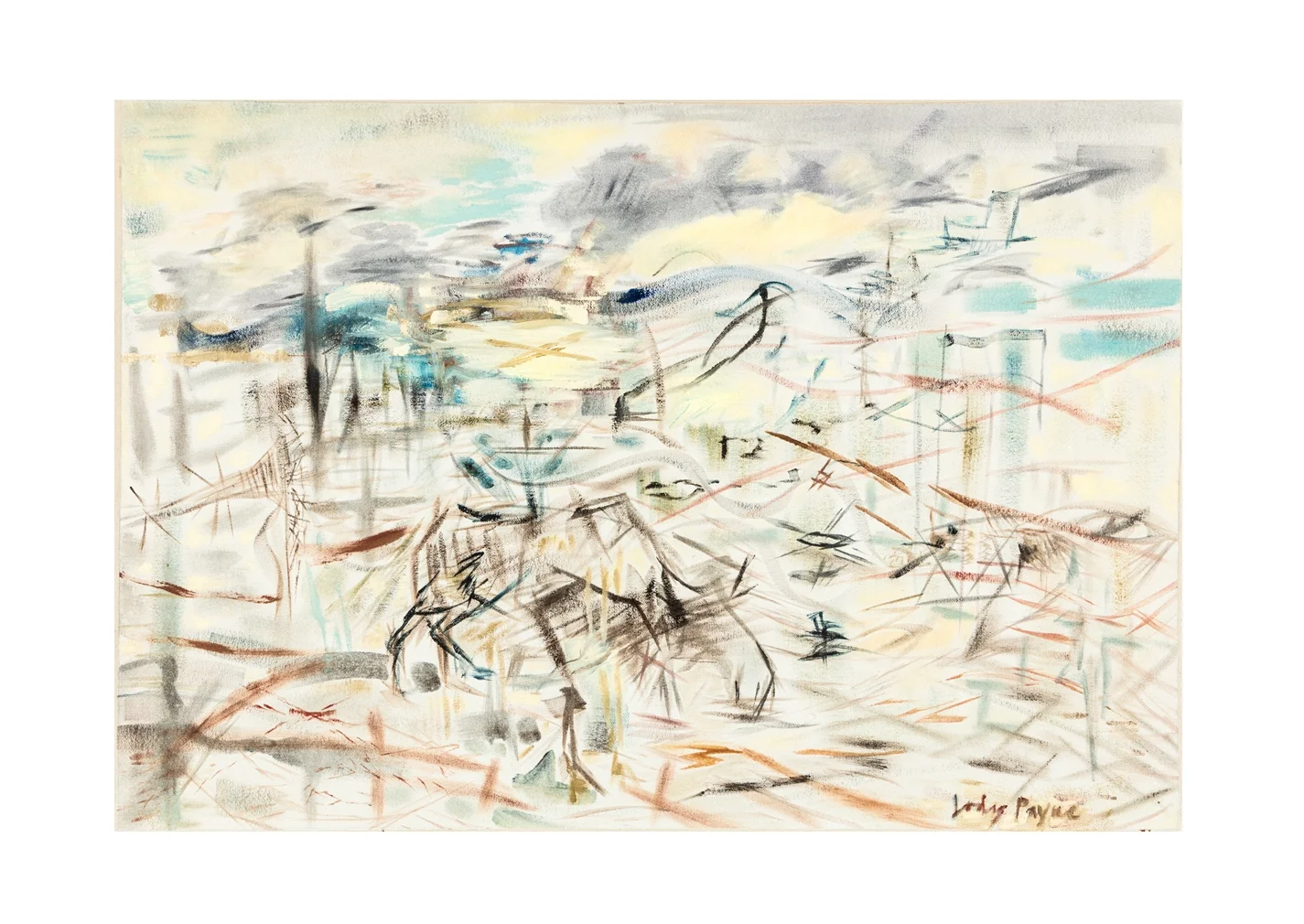 Spirit Moose , 2015, oil on canvas, 23 ½” x 34 ¼” Available