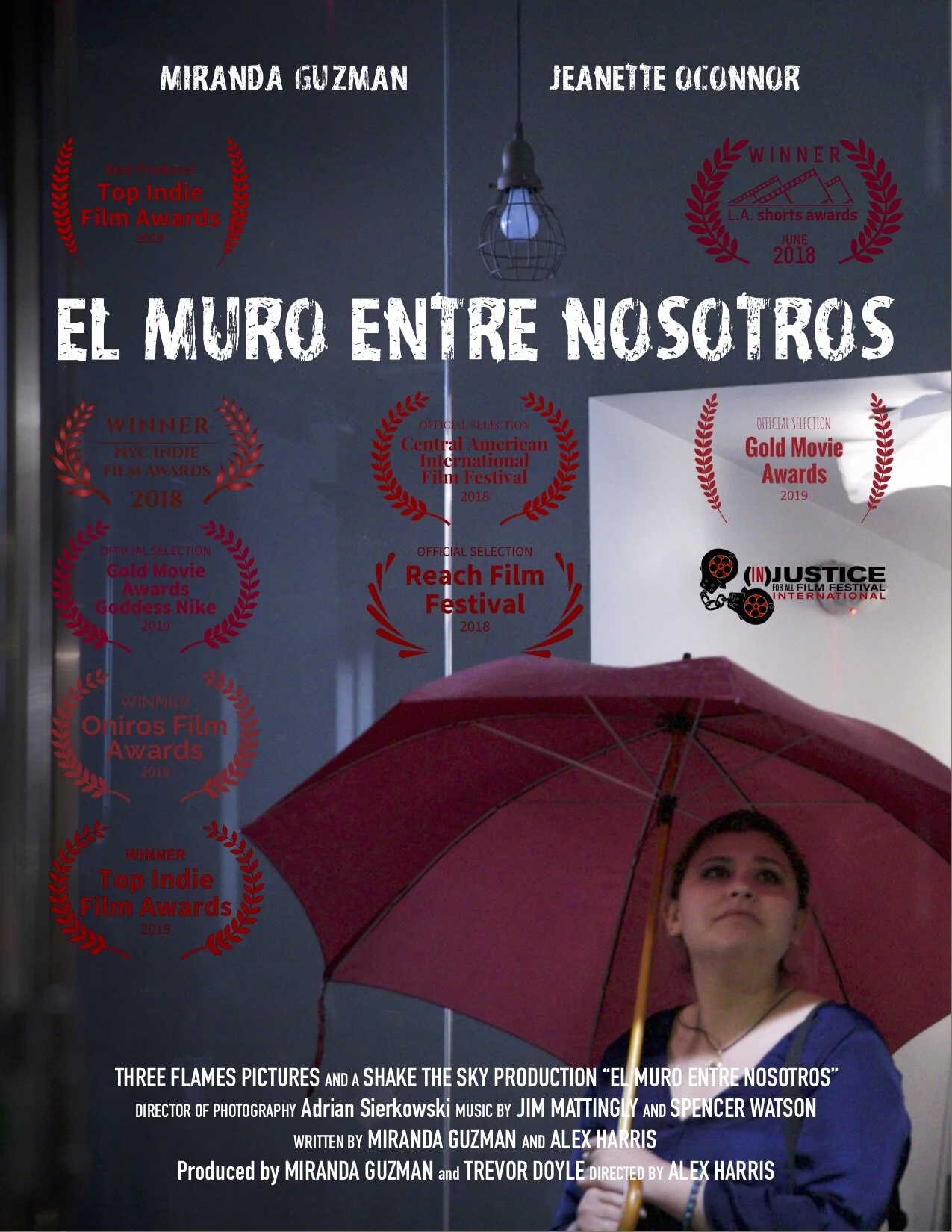 EL MURO ENTRE NOSOTROSDirected by Alex HarrisA young ex-con trying to get her life back together applies for a job at her local restaurant but things don't turn out as planned.IMDB
