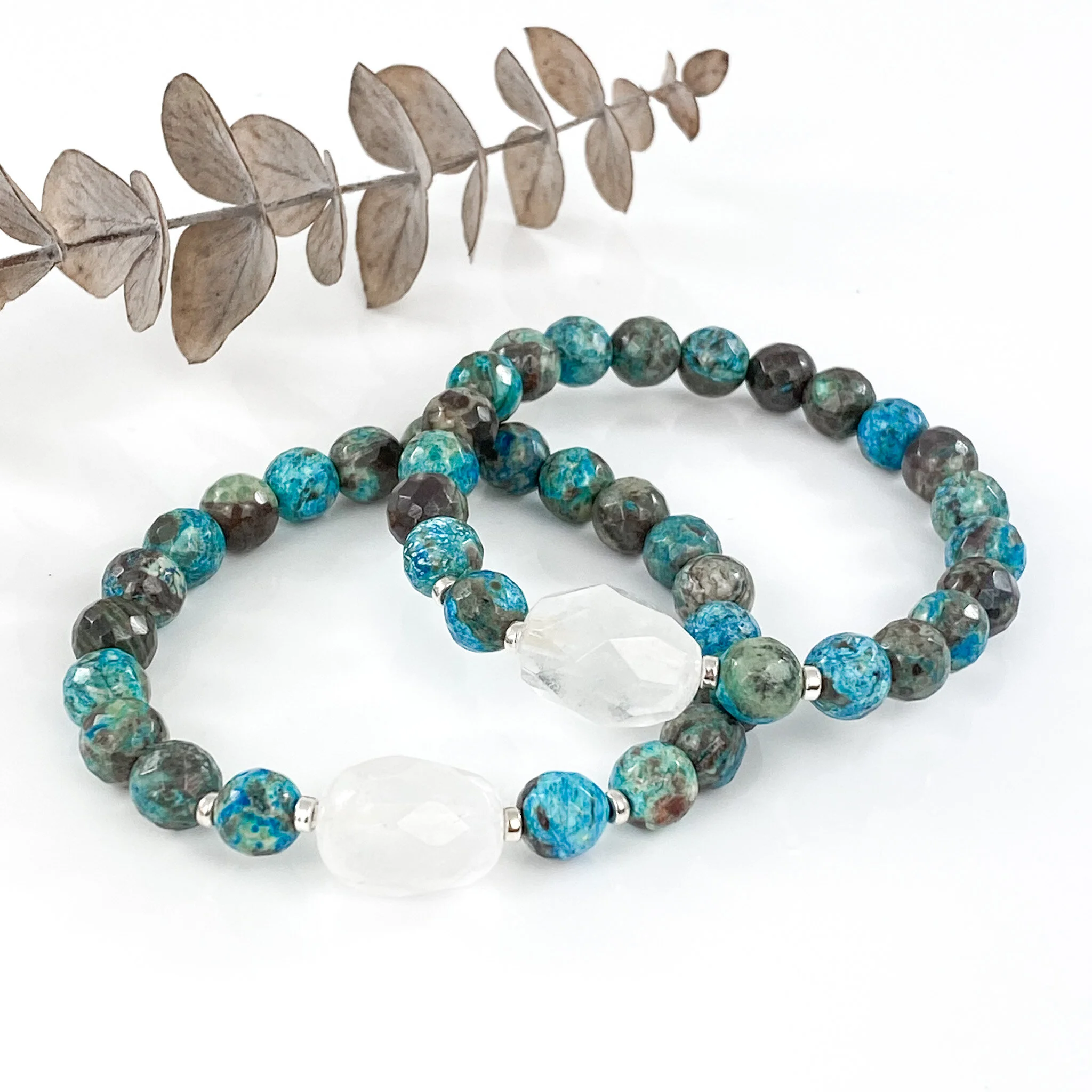 Ocean Jasper and Quartz