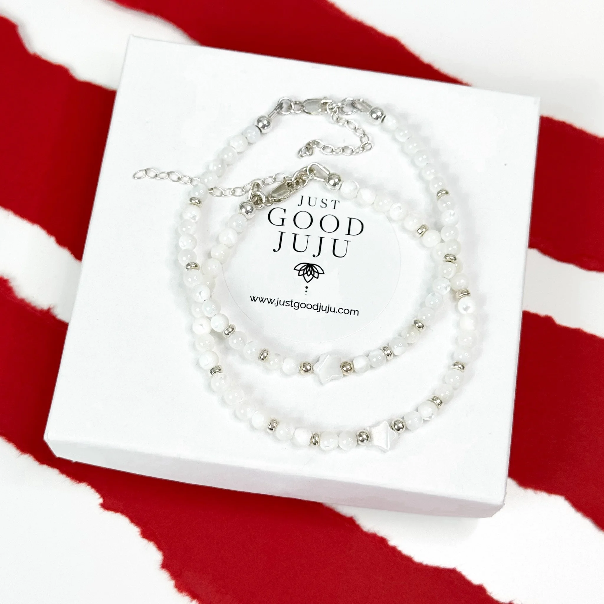 Mother Of Pearl Star Bracelet