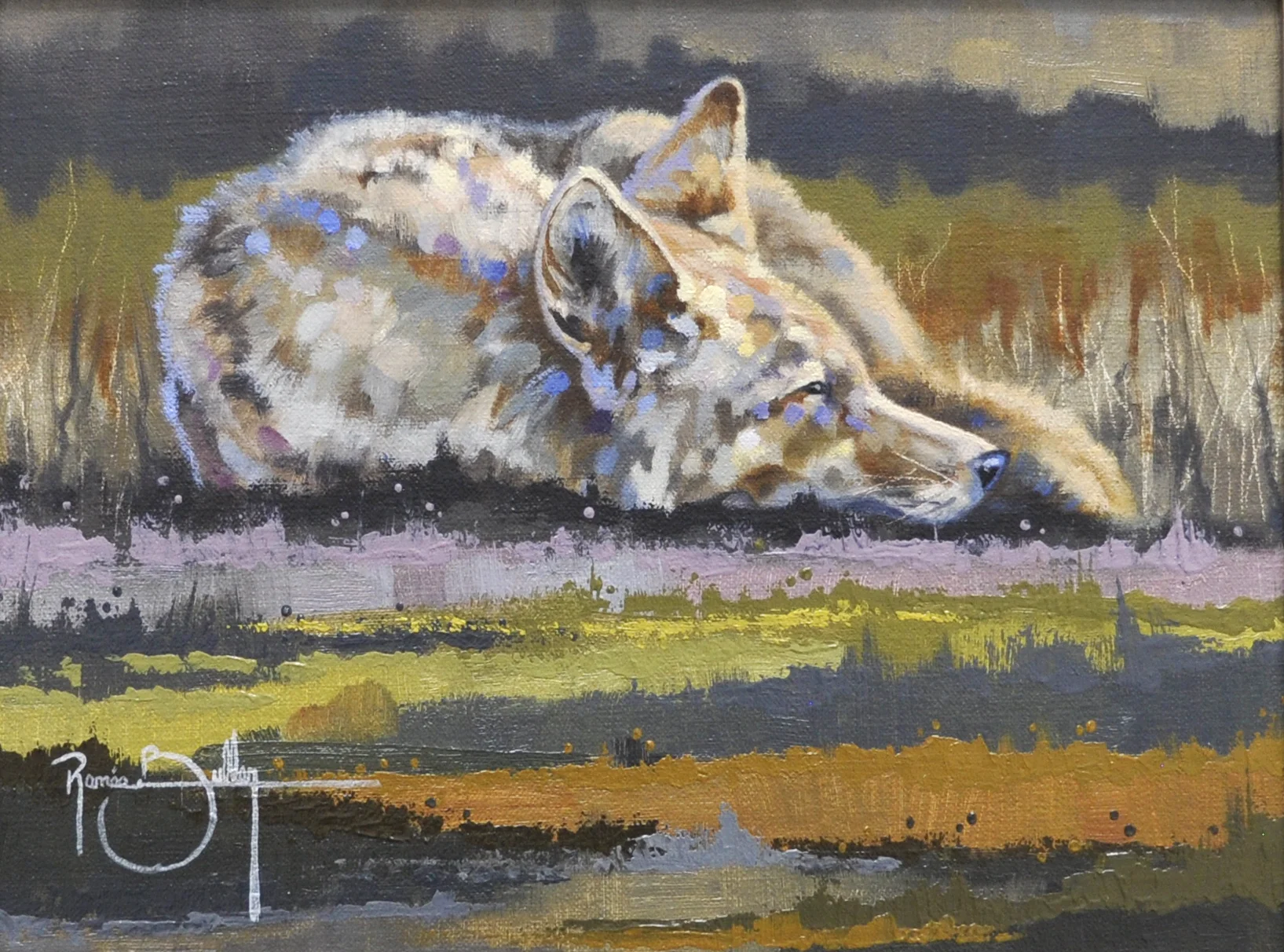 Wilderness Rest, 9x12
