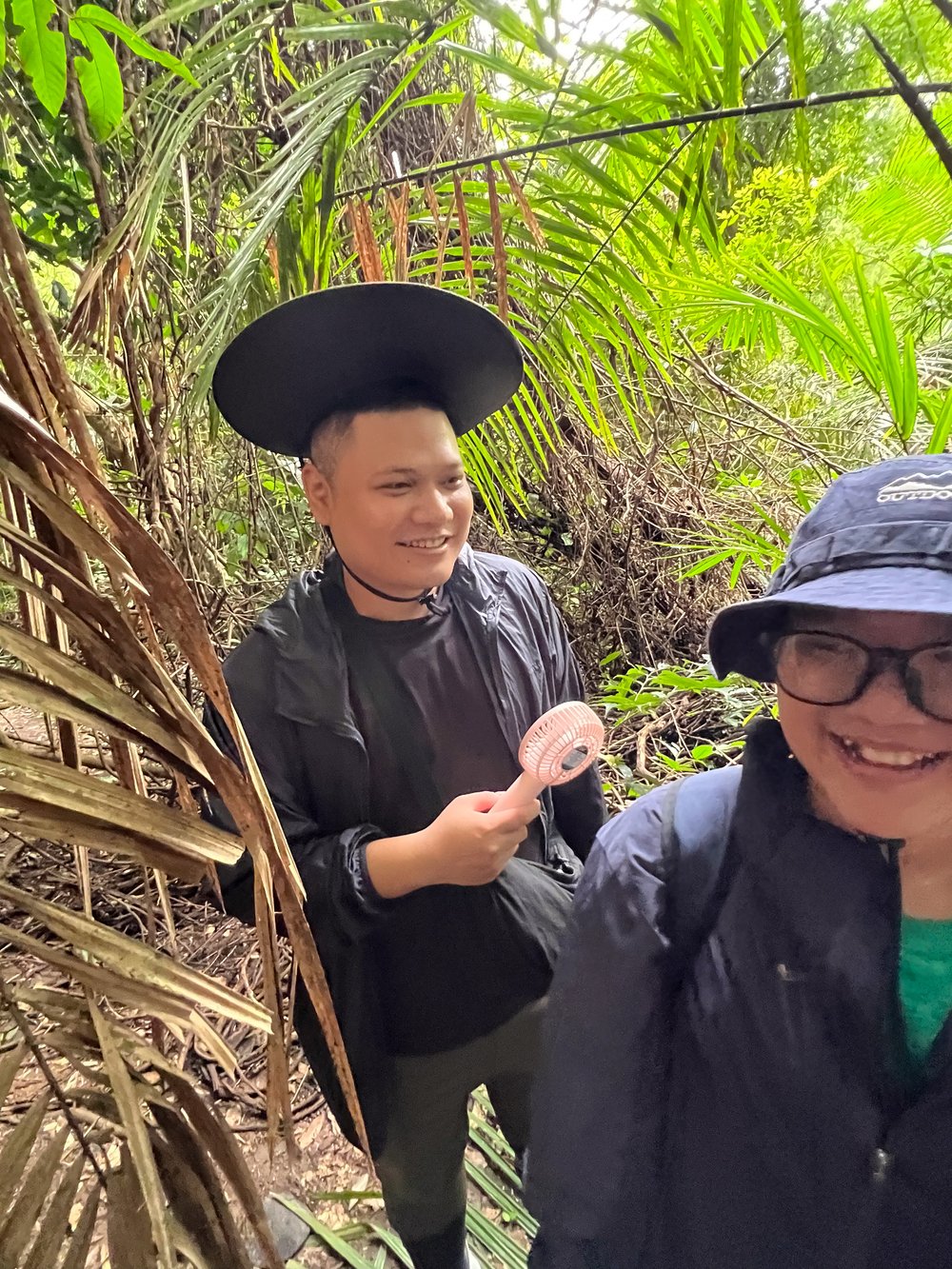 Tien visits a jungle
