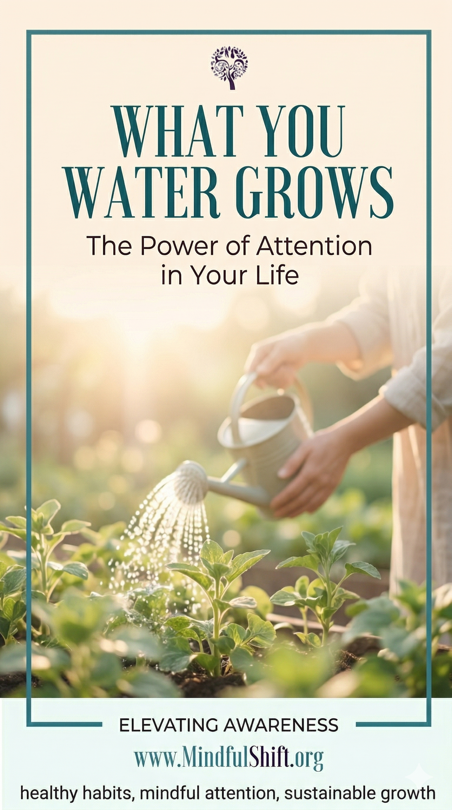 What You Water Grows: The Power of Attention in Your Life