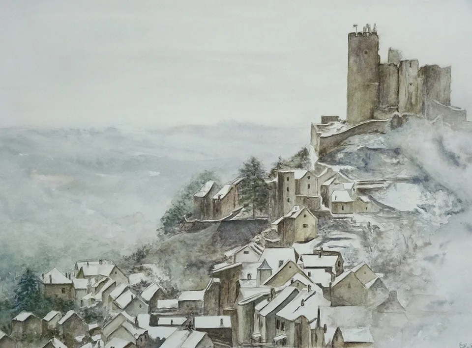 Najac      40 cm X 50 cm