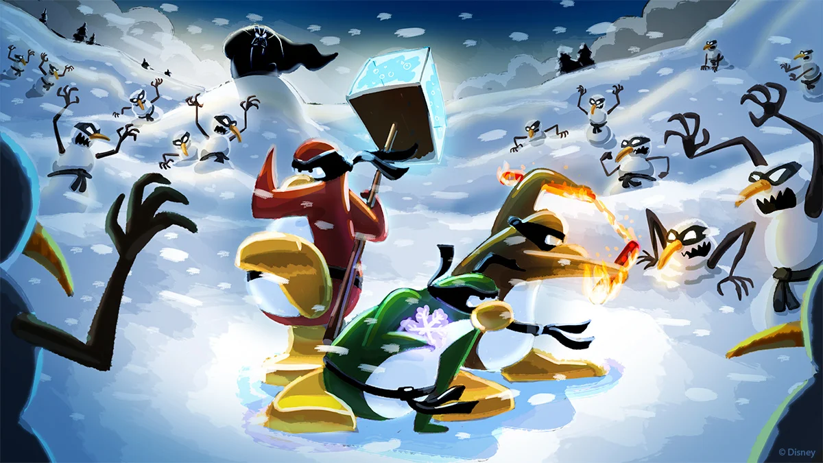 Visual Development: Card-Jitsu Snow — Neil Hooson