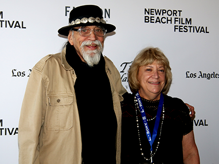 Trumpeter Steve Madaio and Producer Sandra Warren attend the HORN FROM THE HEART World Premiere