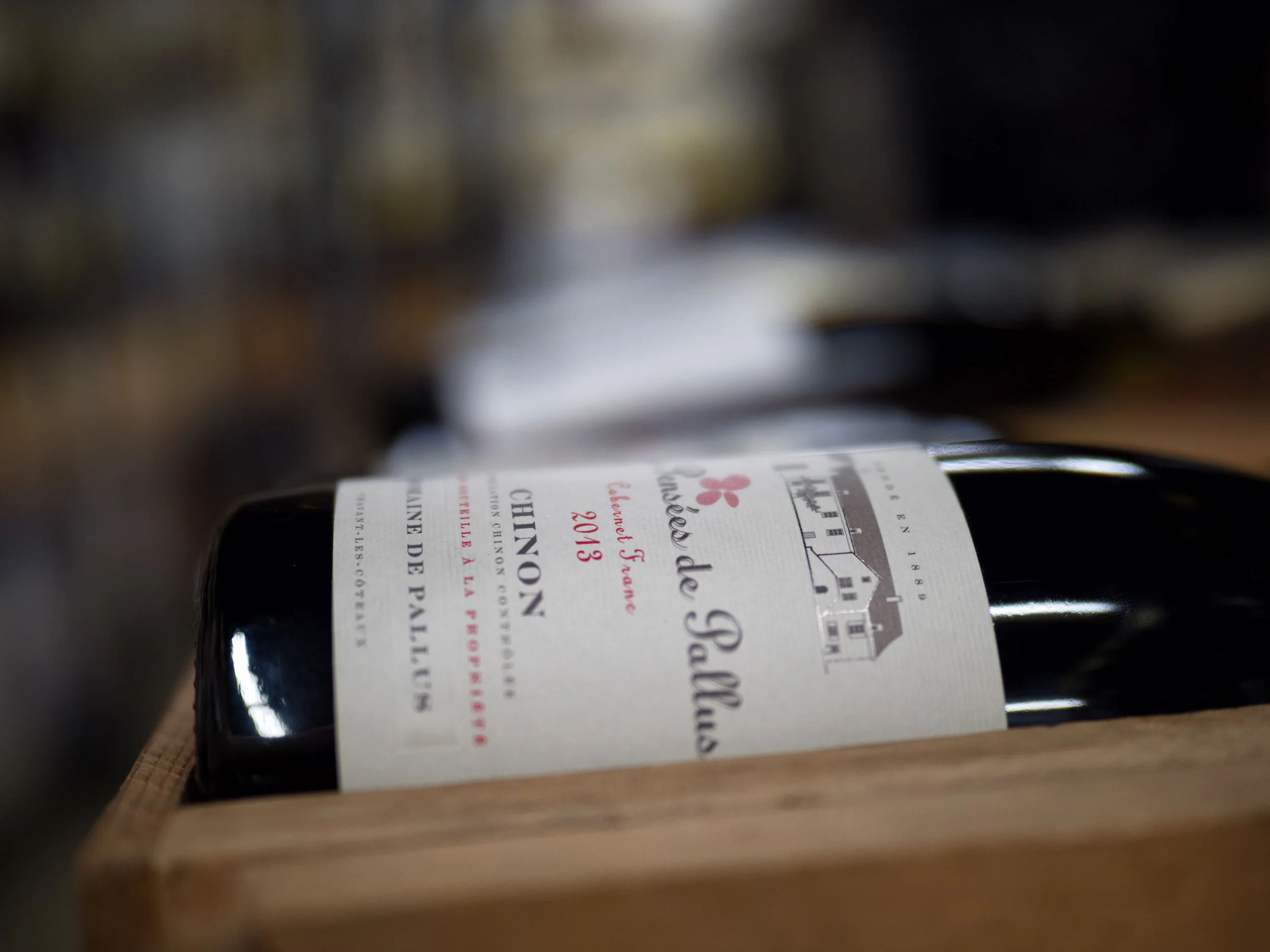 2013 Domaine de Pallus Chinon Les Pensées de Pallus, available at Fujioka's Wine Times in Honolulu