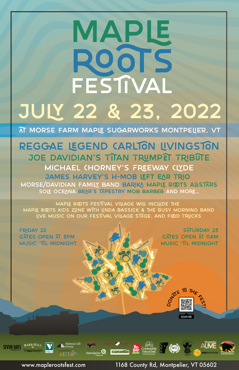 Maple Roots 2022 Event Poster
