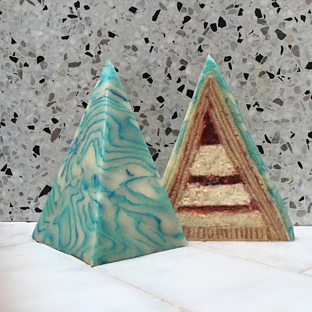 Turquoise pyramid