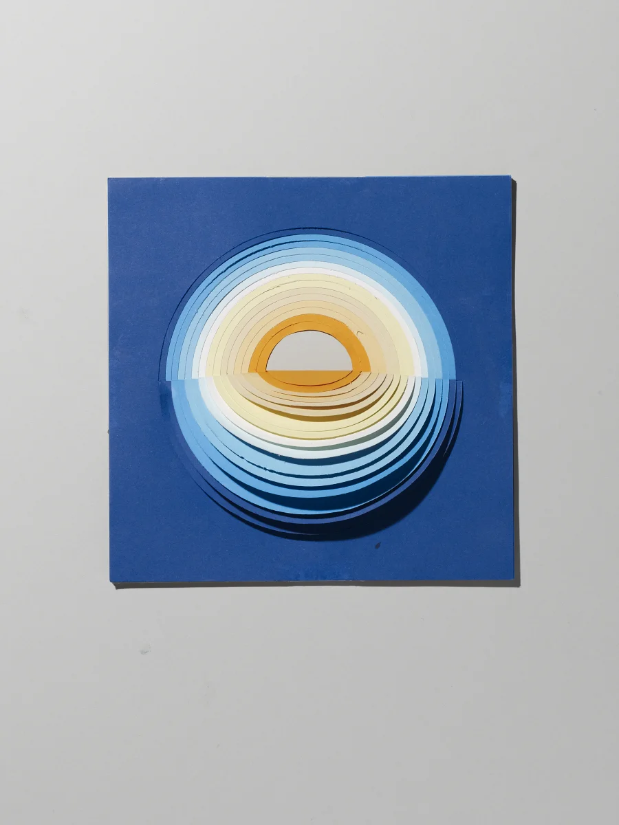 Paper gradient. Photo: Michael Bodiam.