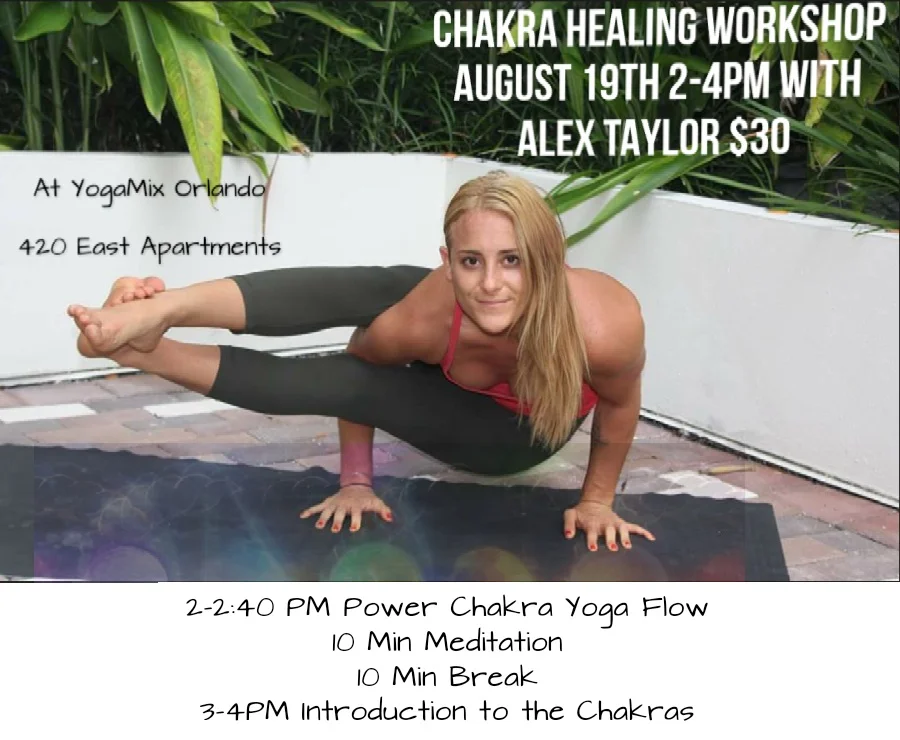 Chakra Healing Workshop with Alex Taylor