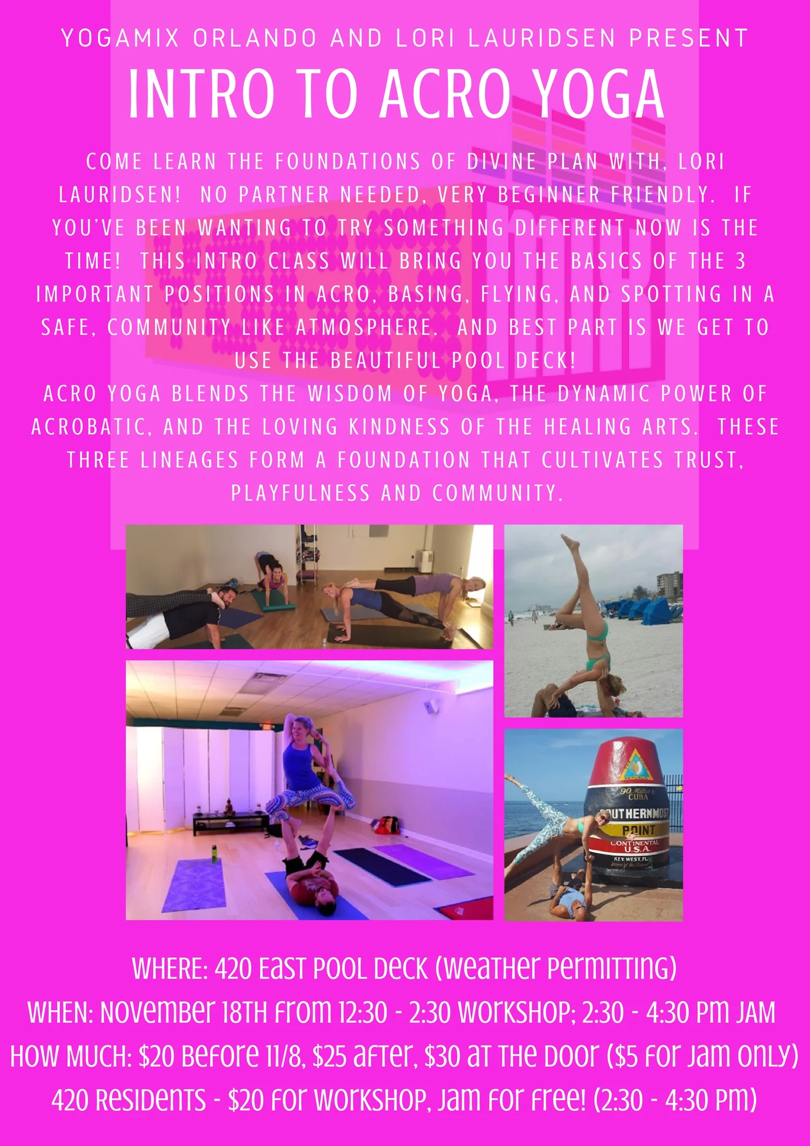 Intro to Acro Jam with Lori Lauridsen