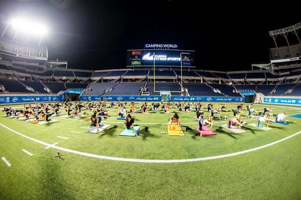 Yoga On The Field