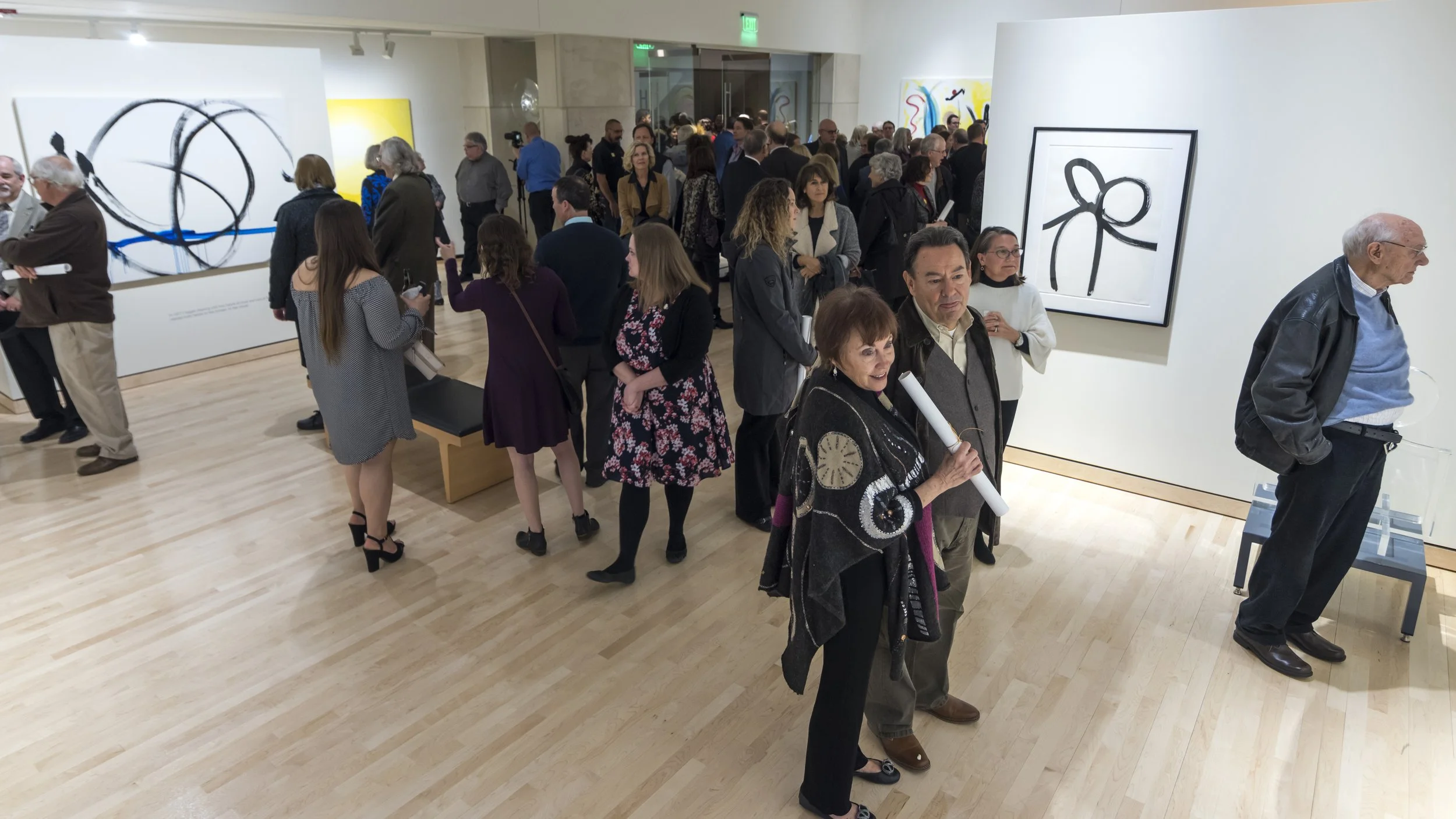 Opening exhibition of the Rita Blitt Gallery.