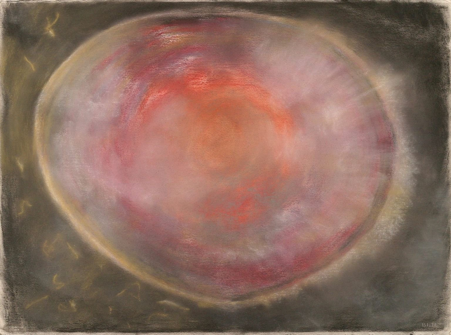 Let There Be Light I, 1983, pastel on paper, 22 x 30in