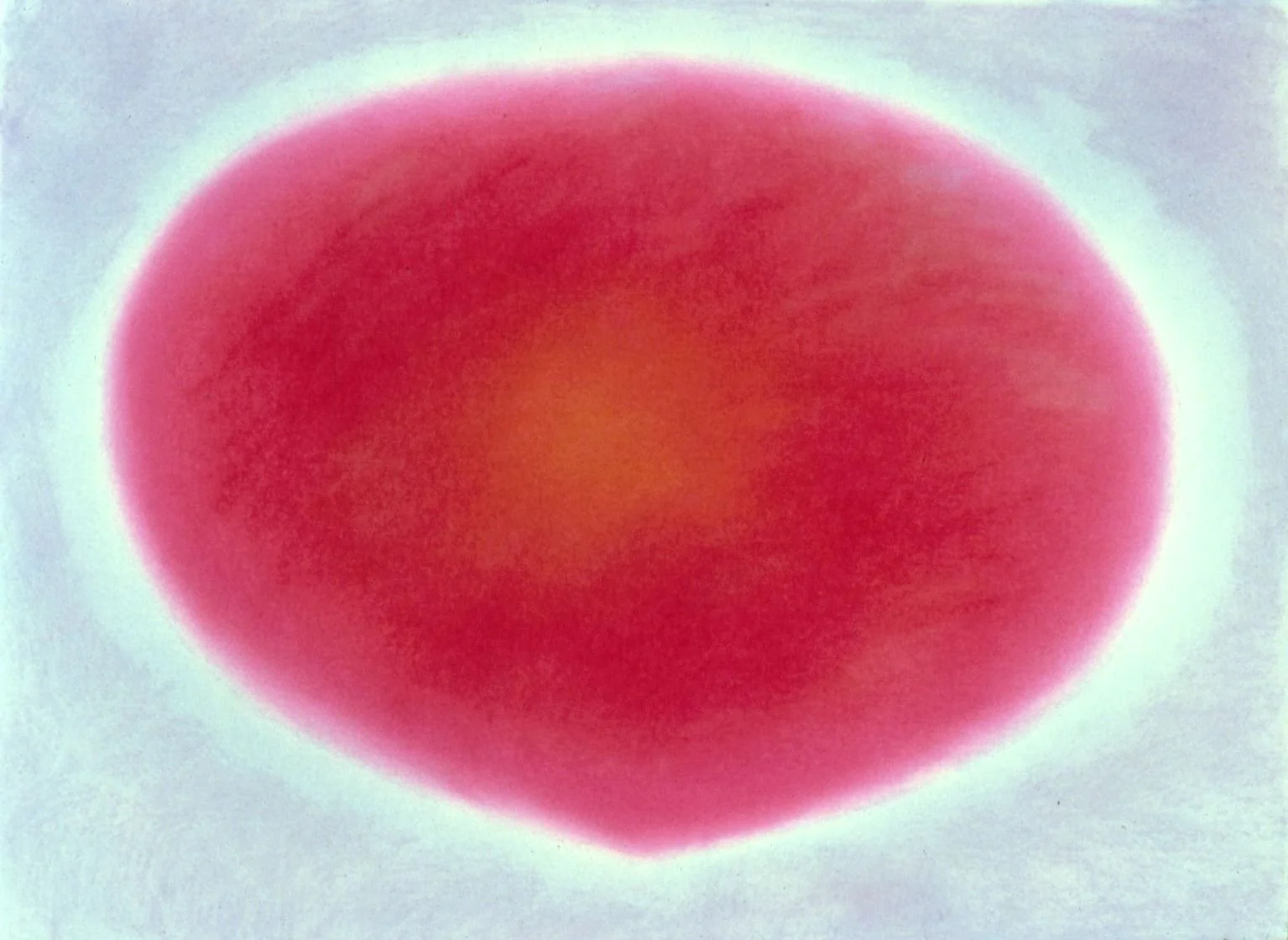 Oval, 1982, pastel on paper, 22 x 30in