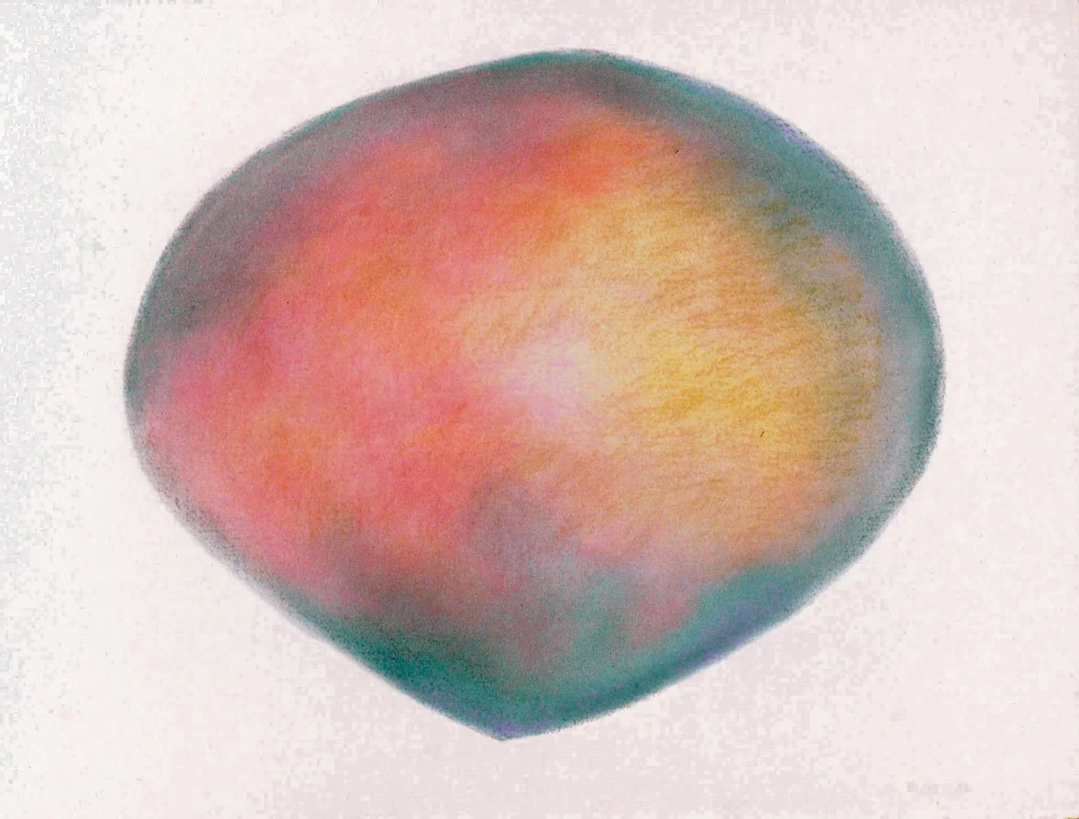Finding Center, 1982, pastel on paper, 22 x 30in