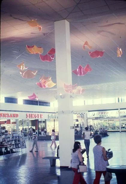 East Hills Mall (St. Joseph, MO), 1973, acrylic