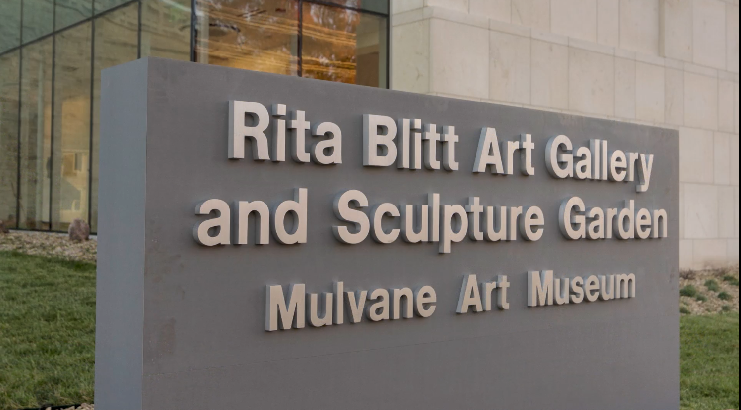 Rita Blitt Art Gallery and Sculpture Garden, Mulvane Art Museum on the campus of Washburn University. 
