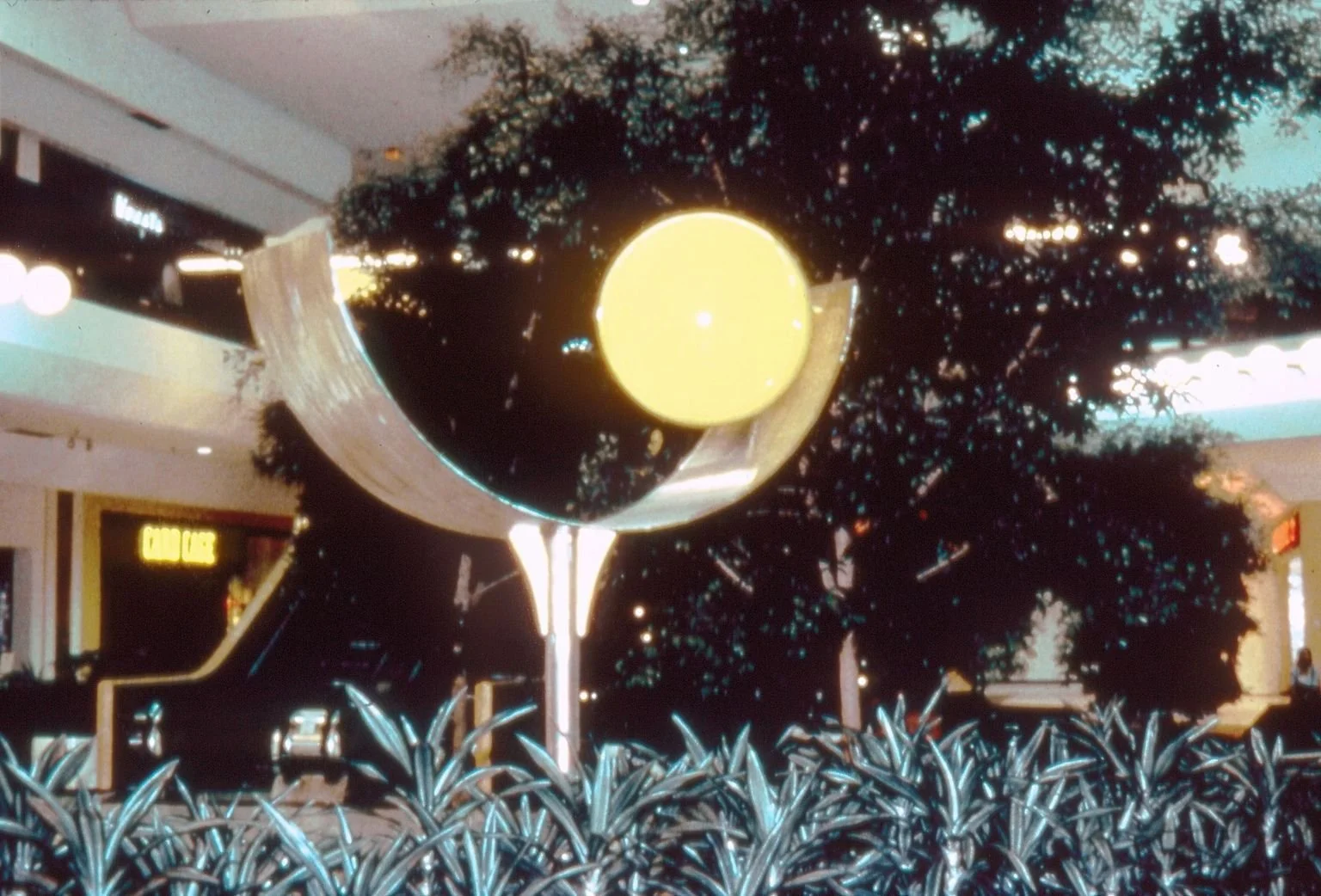 Yellow Ball, Oak Park Mall, Overland Park KS, 1975