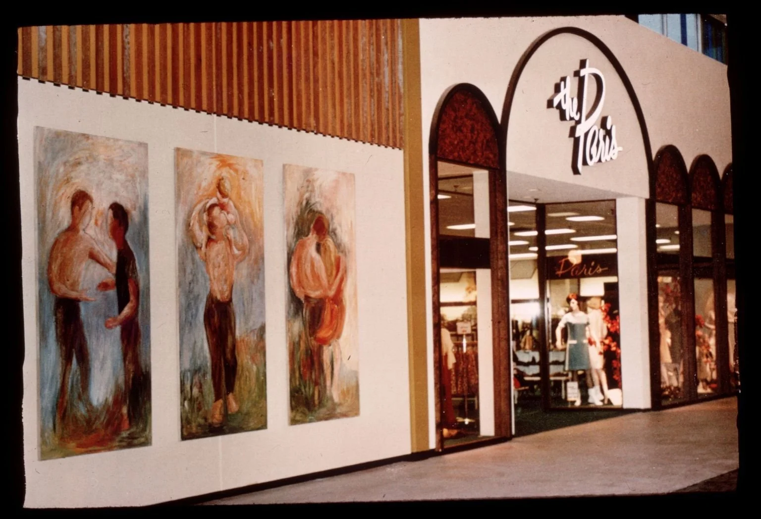 East Hills Mall Murals, St. Joseph MO, 1966
