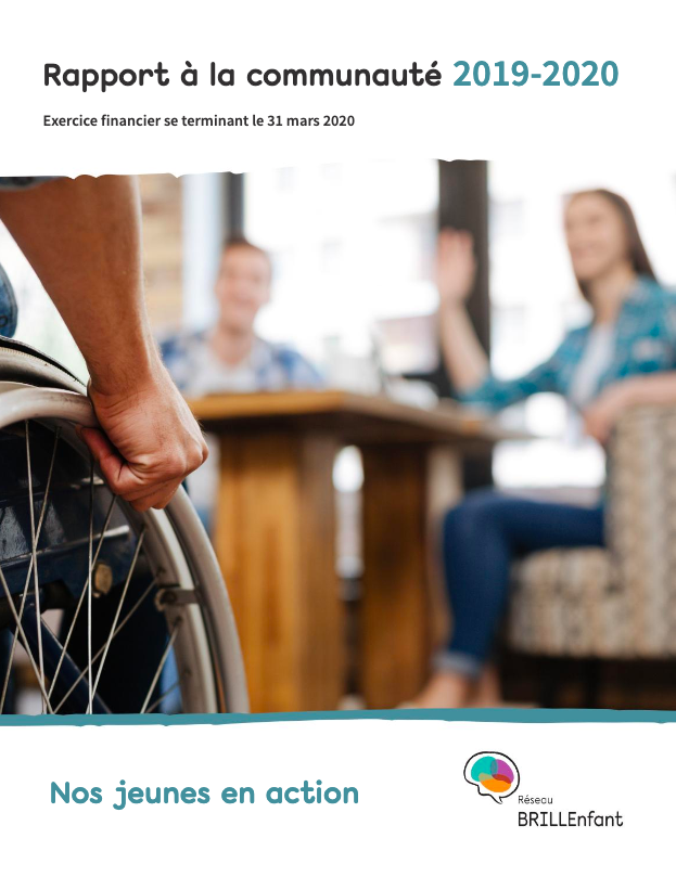 Rapport à la communauté 2019-20 maintenant disponible