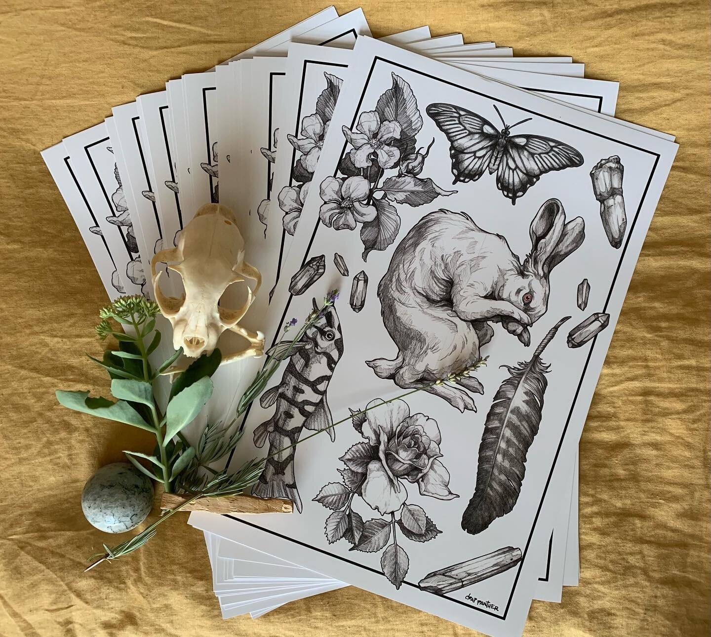Bunnies, bats and butterflies! I&rsquo;ve listed some prints of my tattoo flash sheets on my Etsy(link in bio) as individual sheets or a full set.
A collection of tattoo designs made during my apprenticeship. Tattoo them, get them tattooed or just de