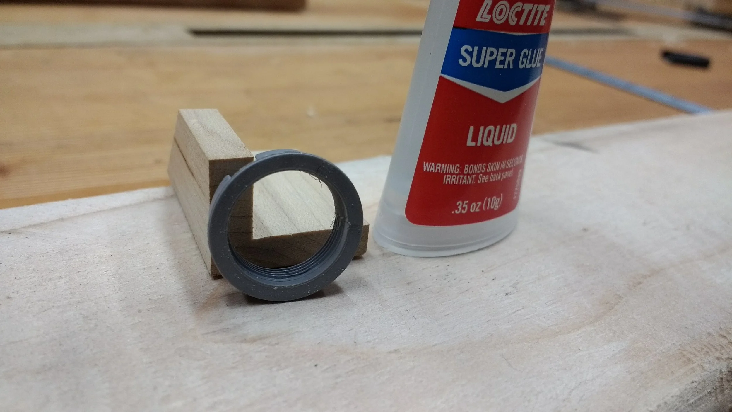 I tried gluing this back together, then it fell apart into more than two tiny pieces, never to be joined again. Alas!