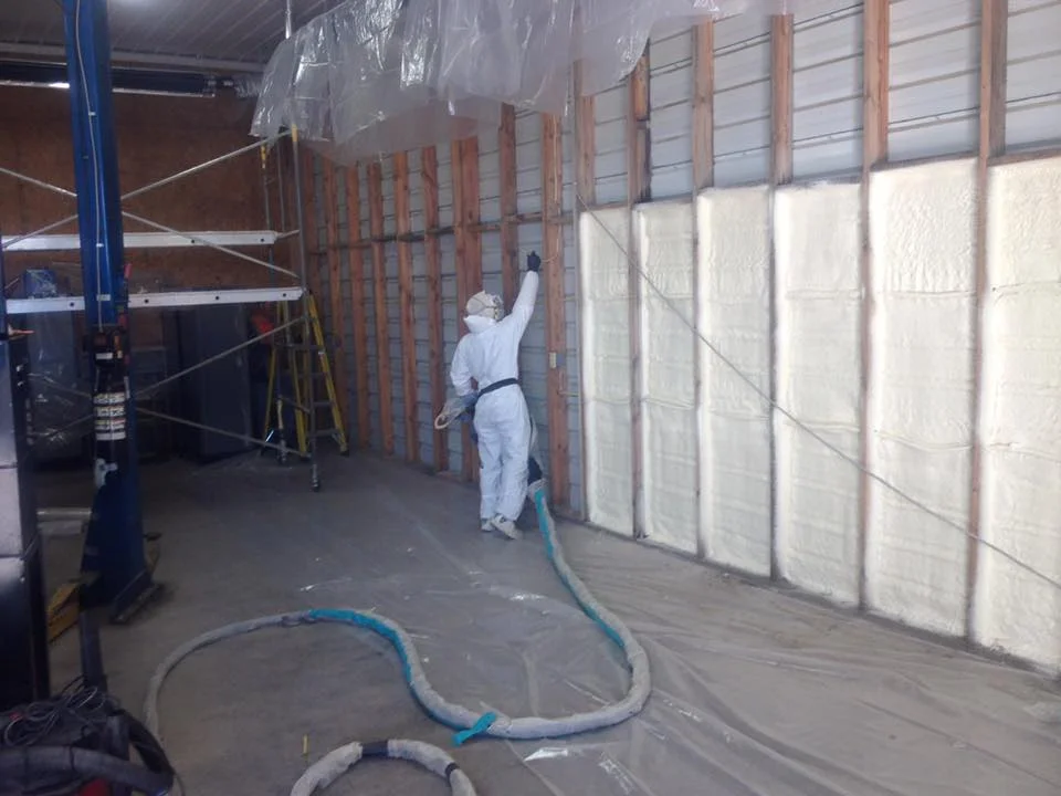 Shop Insulation Finish Line Construction
