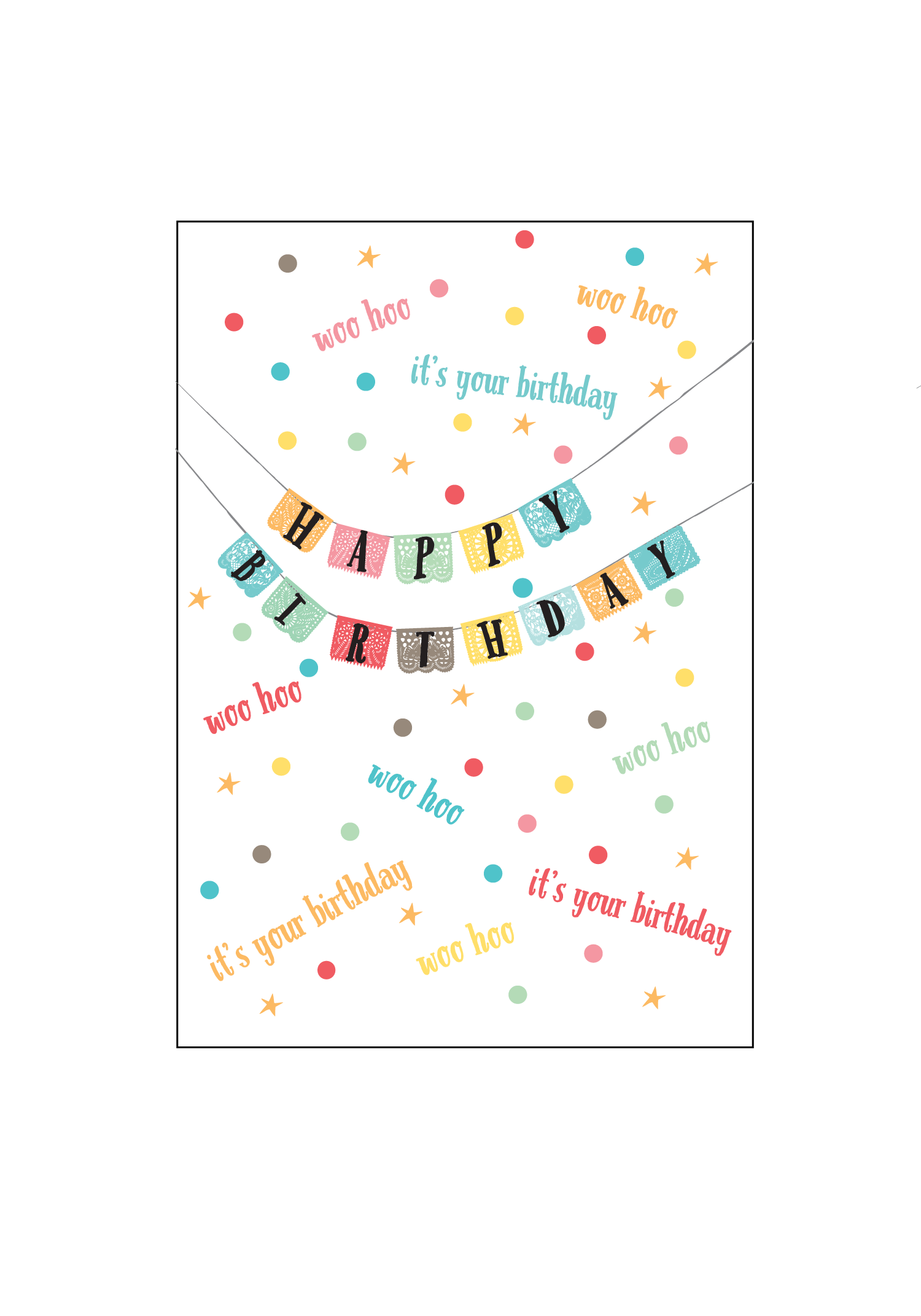 Woo Hoo It's Your Birthday Card Set