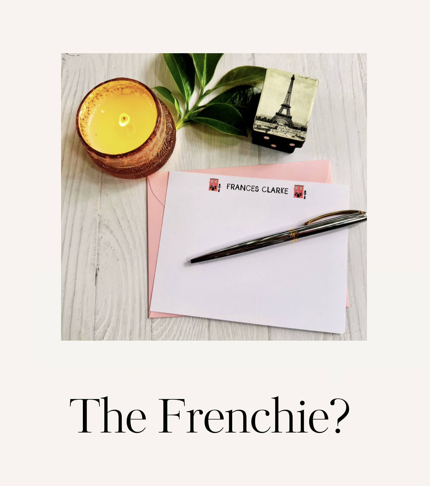 Personalized Stationery