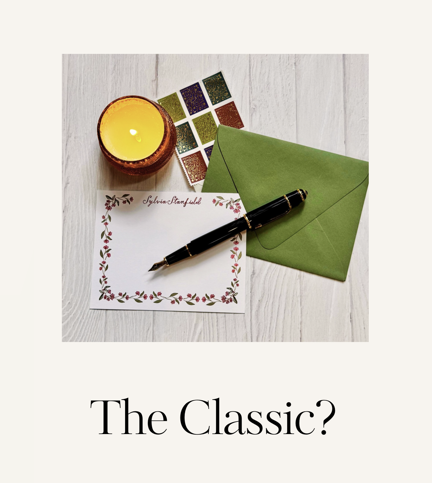 Personalized Stationery