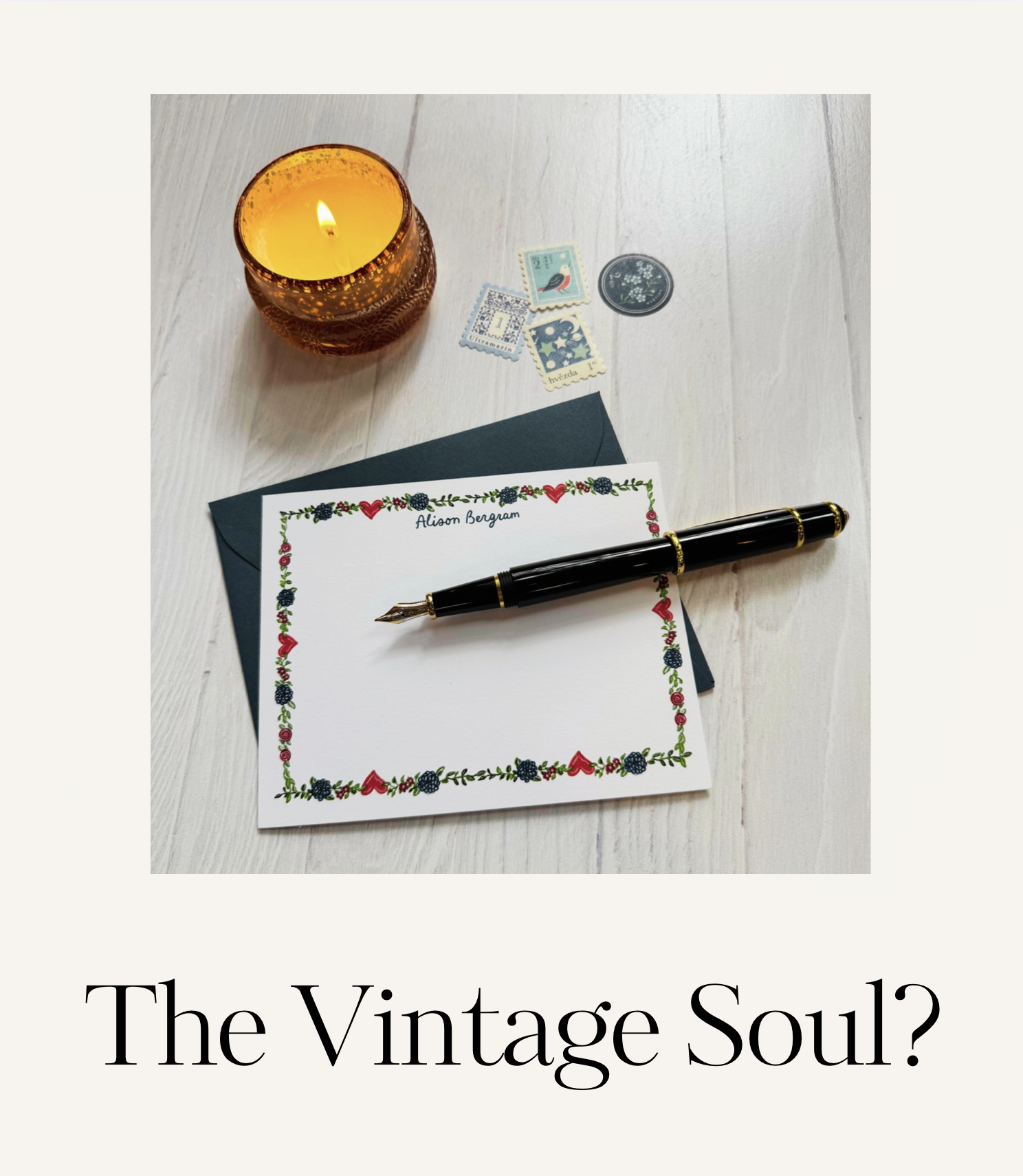 Personalized Stationery